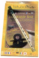 Irish Whistle in key of D with book & CD. 